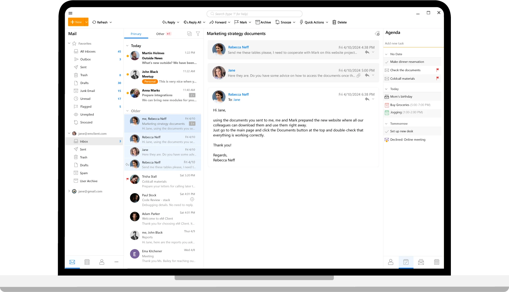 eM Client - Email Client and Calendar Software for Windows and Mac | 94063
