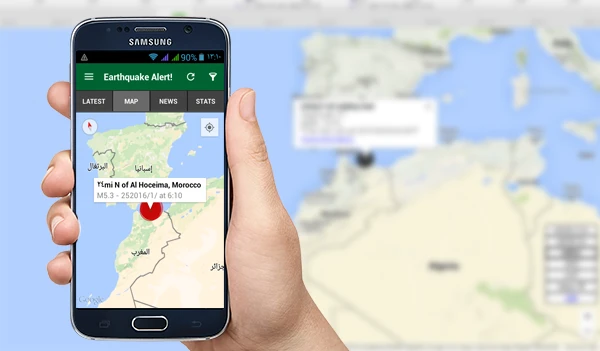مواقع وتطبيقات الهواتف الذكية لمراقبة الزلازل وتنبيهك بالهزات الارضية في منطقتك | 94878