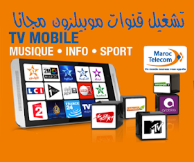 ﺗﺸﻐﻴﻞ ﻗﻨﻮﺍﺕ ﻣﻮﺑﻴﻠﺰﻭﻥ ﻣﺠﺎﻧﺎ ﻋﻠﻰ ﺍﺗﺼﺎﻻﺕ ﺍﻟﻤﻐﺮﺏ | 95016