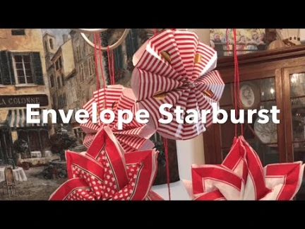 Party Decorations | Envelope Starbursts | 95622