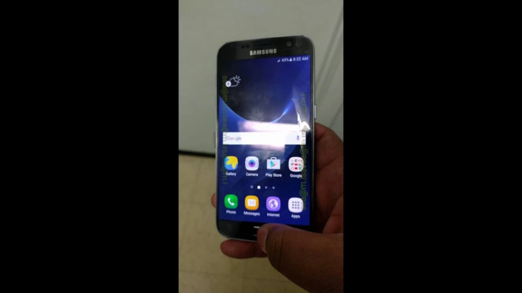 Leaked: Galaxy S7 in the flesh | youtube.com | 95728