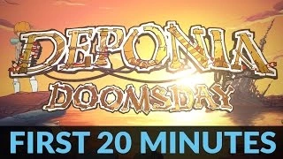 Deponia Doomsday Gameplay: First 20 Minutes | PC Steam | youtube.com | 96090