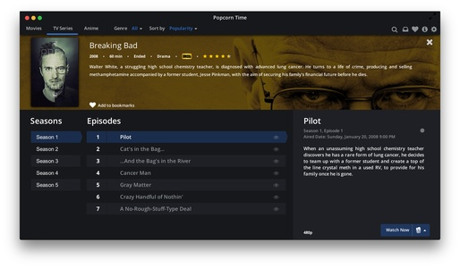 Popcorn Time (Mac) | By Linkaty.us the url shortener service earn money  | 96169