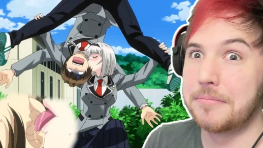 THE BIGGEST FEMALE PERVERT IN ANIME - Noble Reacts to A