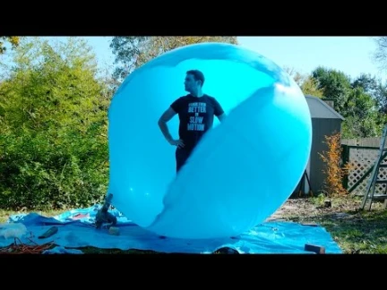Inside a 6ft Air Balloon - 4K - The Slow Mo Guys | youtube.com | 97545