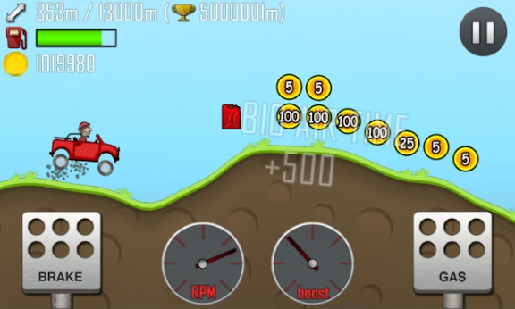 تحميل لعبة Hill Climb Racing مهكره الاصدار الأخير v1.29.0 | 98501