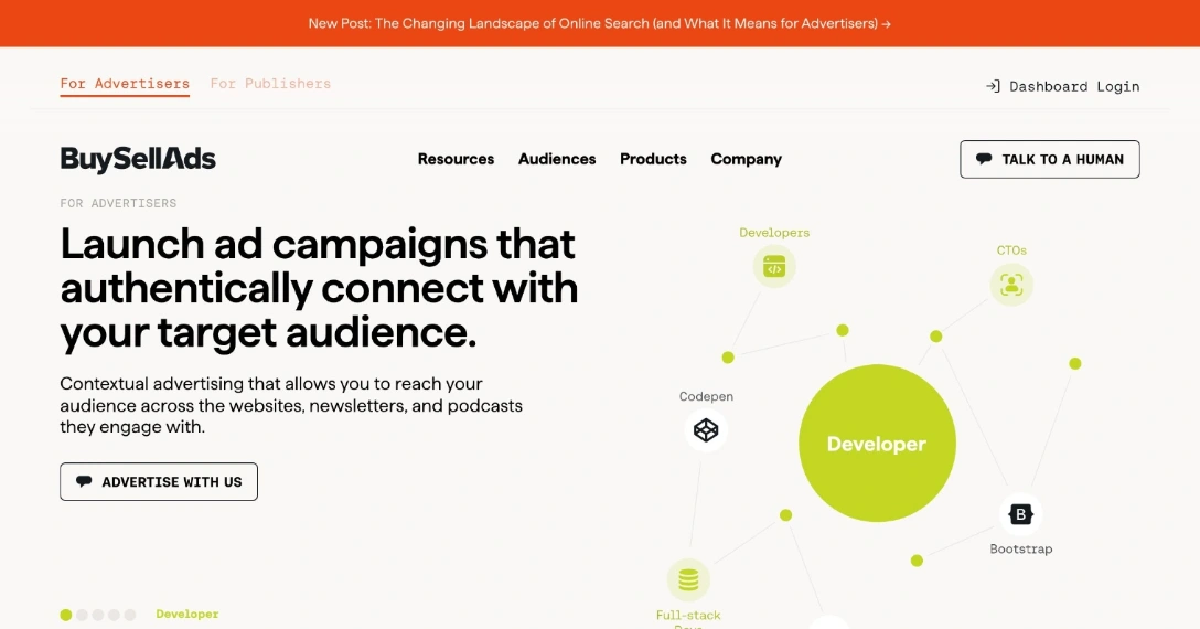 Advertising Solutions for Publishers and Marketers | BuySellAds | 99920
